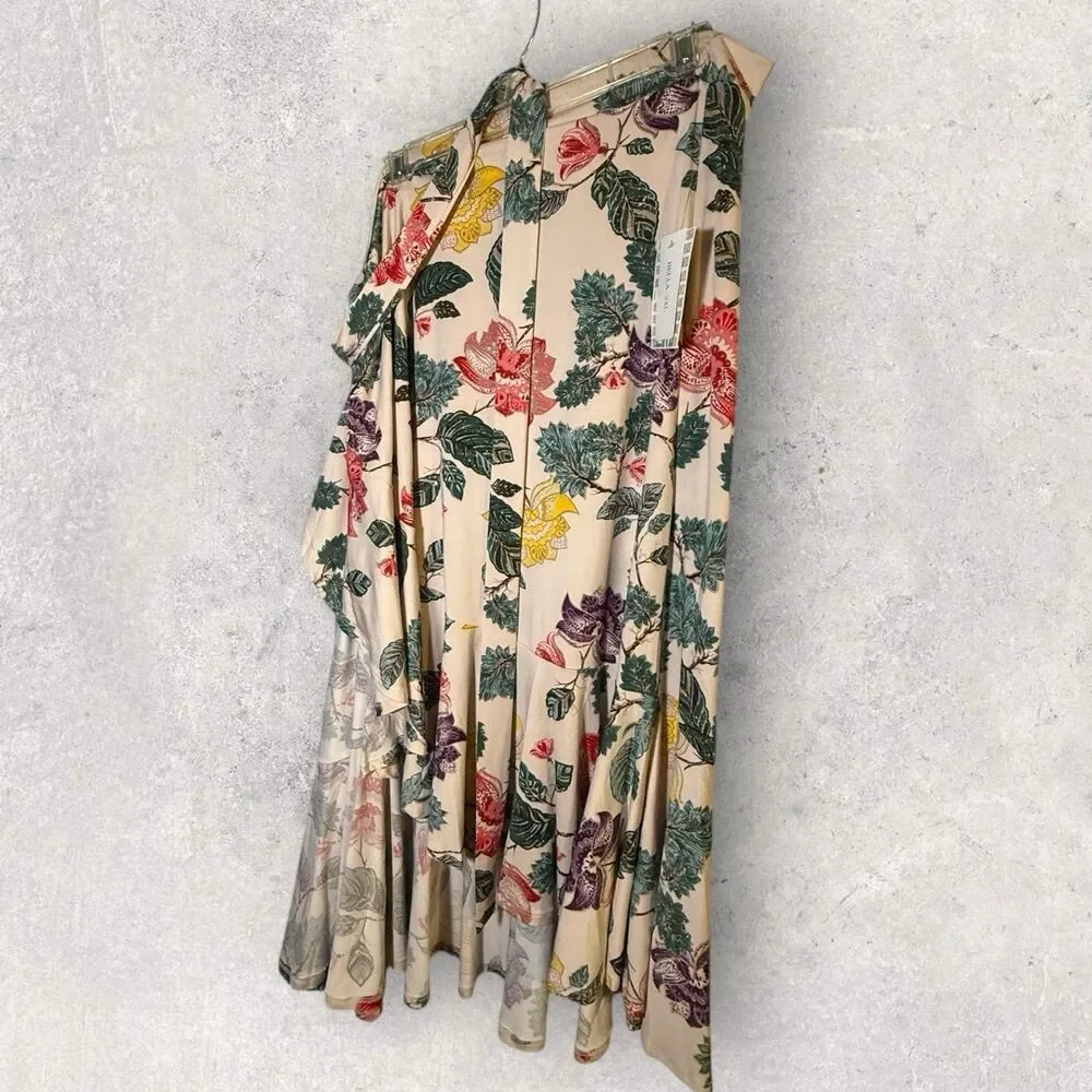 Lularoe Bella Wrap Skirt 2XL NWT Floral Ruffle Casual Skirt - Picture 1 of 5